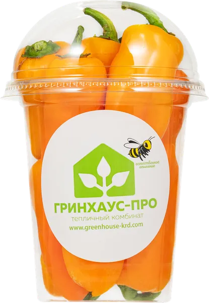 Изображение Овощ мини Перец желтый Гринхаус-Про ООО шейкер, 200 г