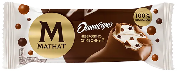 Изображение Мороженое сливочное эскимо Магнат Даниссимо Арнест ЮниРусь ООО м/у, 62 г