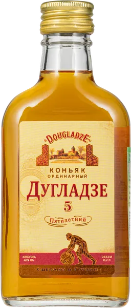 Изображение Коньяк 5 лет 40% Дугладзе Дугладзе с/б, 0,2 л