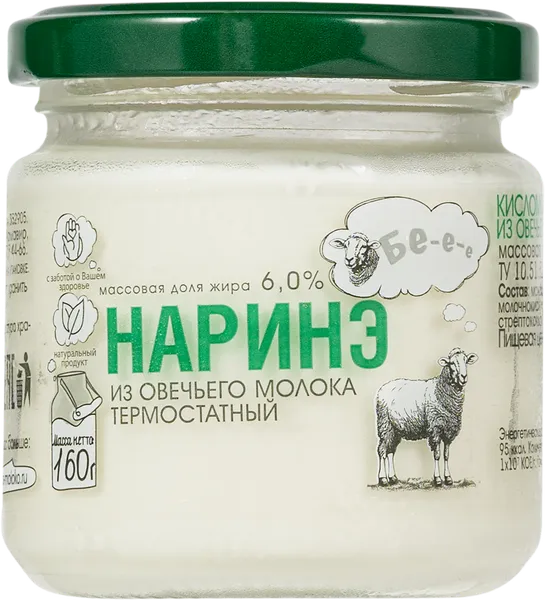 Изображение Наринэ 3,2-7% из овечьего молока Бе-е-е КубаньРус-Молоко с/б, 160 г
