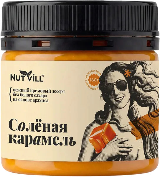 Изображение Паста без сахара Натвилл соленая карамель Перкина Е.А п/б, 160 г