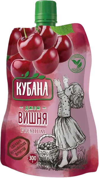 Изображение Джем Кубана вишня Кубснаб м/у, 300 г