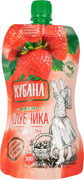 Изображение Джем Кубана клубника Кубснаб м/у, 300 г