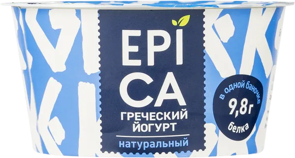 Изображение Йогурт 2,5% греческий Эпика Эрманн п/б, 130 г