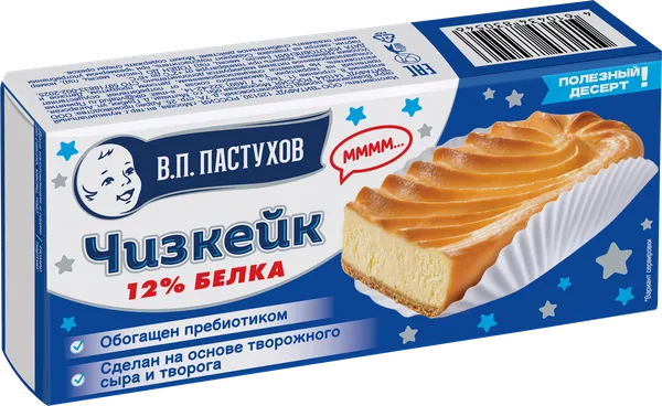 Изображение Десерт 27% обогащен белком ЗГДиОП им.В.П.Пастухова чизкейк Витафуд кор, 45 г