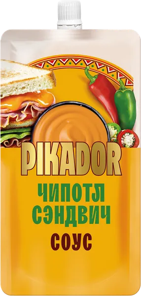 Изображение Соус Острый Пикадор чипотл Петропродукт м/у, 200 г