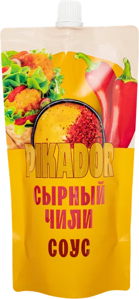 Изображение Соус сырный Пикадор чили Петропродукт м/у, 200 г
