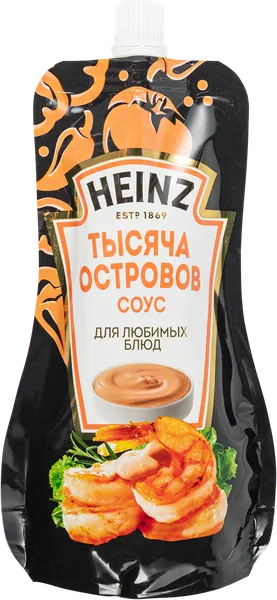 Изображение Соус Хайнц тысяча островов Петропродукт м/у, 200 г