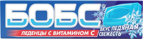 Изображение Леденцы с витамином C Бобс ледяная свежесть Сладкая сказка м/у, 35 г
