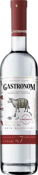 Изображение Водка 37.5% Гастроном Купаж №7 Омсквинпром с/б, 0,5 л