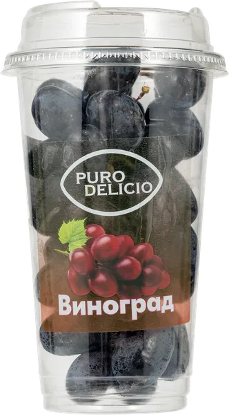 Изображение Ягода б/к Пуро делисио виноград черный  шейкер, 250 г
