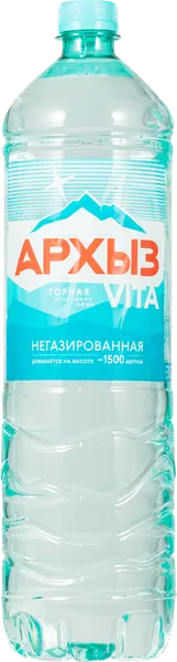 Изображение Мин вода н/газ рН 7.5 Архыз Вита питьевая Холдинг Аква п/б, 1,5 л