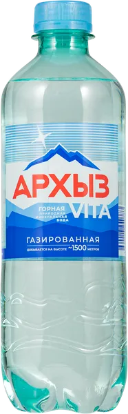 Изображение Мин вода н/газ рН 7.5 Архыз Вита питьевая Холдинг Аква п/б, 0,5 л