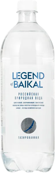 Изображение Вода газ рН 7,5 Легенда Байкала питьевая Байкал Аква п/б, 1 л