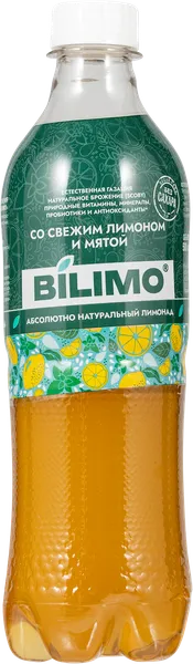 Изображение Напиток газ БиЛимо лимон мята Живые соки п/б, 0,5 л