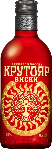 Изображение Виски купажированный Крутояр Ладога с/б, 0,25 л