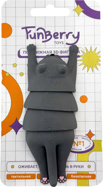 Изображение Фигурка подвижная Фанберри тойз котёнок лулу Экспанд Ритейл ООО к/у, 1 шт