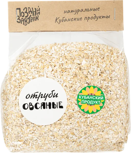 Изображение Отруби овсяные Поздний завтрак Поздний завтрак лайф м/у, 500 г