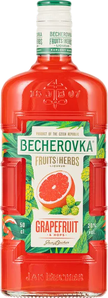 Изображение Ликер Бехеровка Грейпфрут Хмель Ян Бехер с/б, 0,5 л