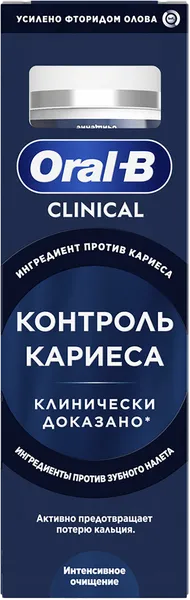 Изображение Зубная паста Орал Б контроль кариеса Проктер Энд Гэмбл к/у, 75 мл
