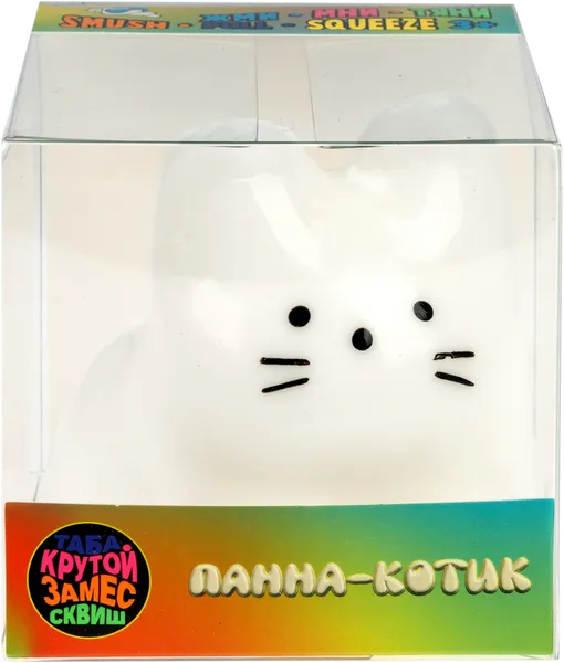 Изображение Игрушка антистресс 1Той крутой замес кот муссик 1Той п/у, 1 шт