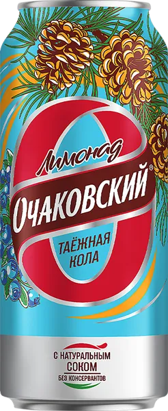 Изображение Напиток газ Очаковский Таежная кола Очаково ж/б, 0,45 л