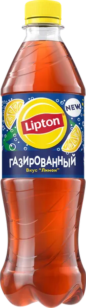 Изображение Напиток газ Чай Липтон лимон Пепсико п/б, 0,5 л