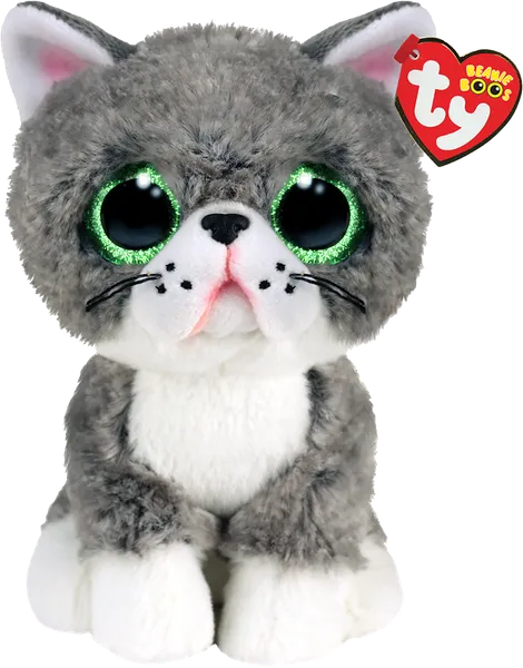 Изображение Мягкая игрушка 15см ТУ кот фергус серый ТУ Инкорпорейшен , 1 шт