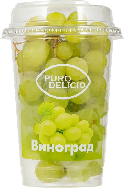 Изображение Ягода б/к Пуро делисио виноград белый  шейкер, 250 г