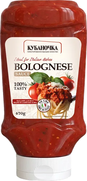 Изображение Соус томатный Кубаночка болоньезе Гранд Стар м/у, 470 г