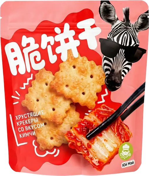 Изображение Крекеры Юй Мэй со вкусом кимчи Синьсян Тяньсу Фуд м/у, 80 г