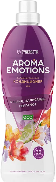 Изображение Кондиционер для белья Синергетик ЭКО радость Синергетик п/у, 900 мл