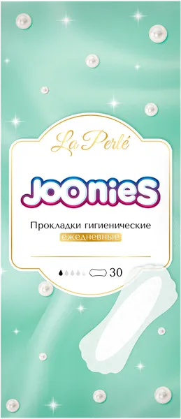 Изображение Прокладки ежедневные Джунис ла пэрль мультиформ Джиньцзянь Энтин м/у, 30 шт