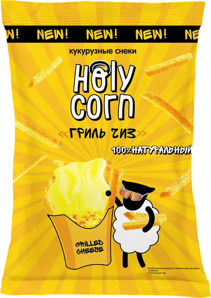 Изображение Чипсы кукурузные Холи Корн гриль чиз Матяш м/у, 30 г