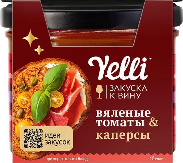 Изображение Брускетта Елли вяленые томаты каперсы Ярмарка ТД с/б, 100 г