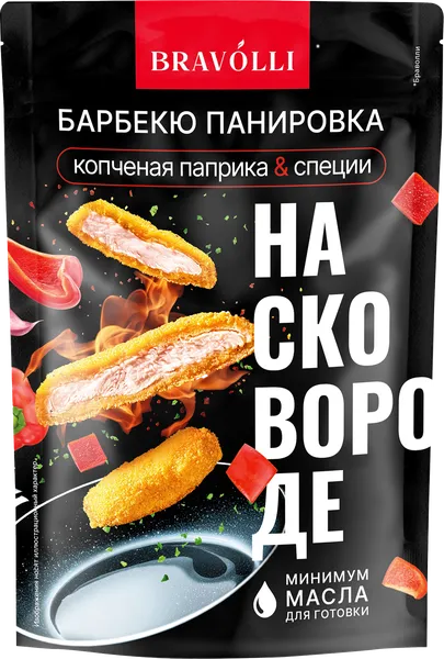 Изображение Панировка барбекю Браволли копченая паприка специи Ярмарка ТД м/у, 200 г