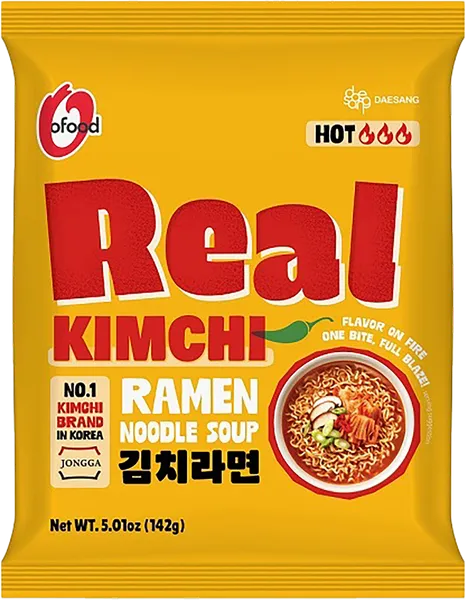 Изображение Лапша быстрого приготовления Даесанг кимчи Джинмайланг м/у, 142 г