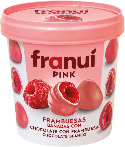 Изображение Ягоды замороженный Франуи малина в белом и малин шо Франуи Эспана СЛ карт/к, 150 г