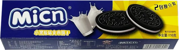 Изображение Печенье сэндвич Микн со сливочным вкусом Дунфэн Инфэн кор, 116 г