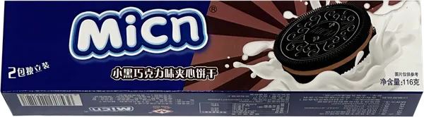 Изображение Печенье сэндвич Микн с шоколадным вкусом Дунфэн Инфэн кор, 116 г