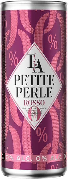 Изображение Вино игристое красное п/сл б/а Ла Петит Перле Союз-Вино ж/б, 0,25 л