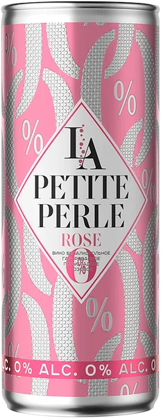 Изображение Вино игристое розовое п/сл б/а Ла Петит Перле Союз-Вино ж/б, 0,25 л