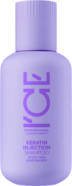 Изображение Шампунь для поврежденных волос Натура Сиберика кератин инджекшн Натура сиберика п/у, 100 мл