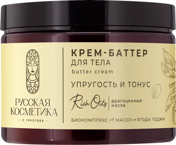 Изображение Крем-баттер для тела Русская косметика упругость и тонус Русская косметика п/у, 300 мл