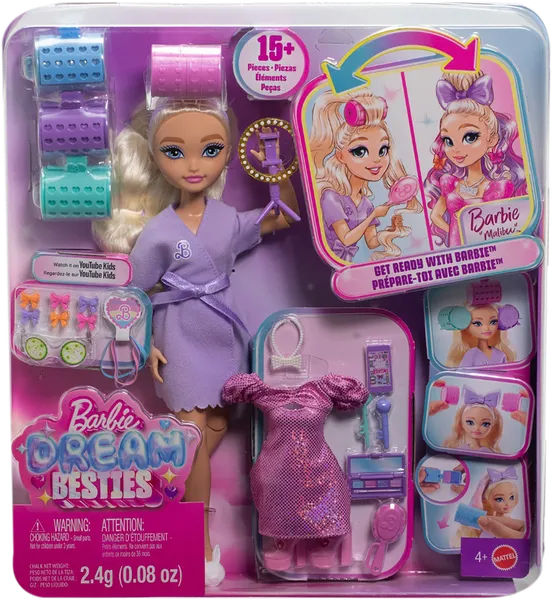 Изображение Кукла с аксессуарами от 4х лет Барби малибу Маттэл п/у, 1 шт