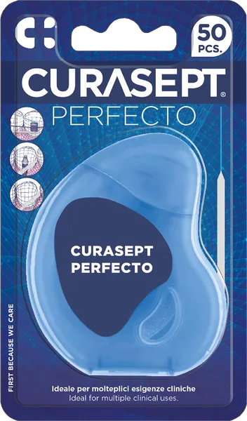 Изображение Зубная нить суперфлос Курасепт перфекто 50 отрезков Курасепт спа к/у, 1 шт