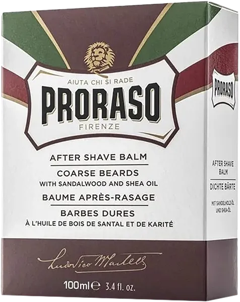 Изображение Бальзам после бритья питательный Прорасо сандаловое дерево Прорасо-Людовико к/у, 100 мл