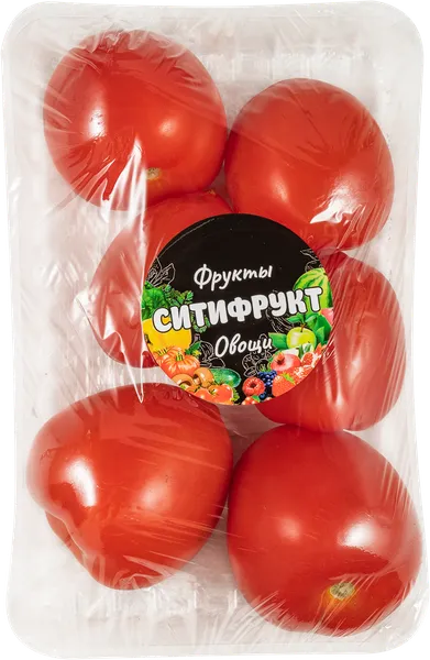 Изображение Овощ местный Томат красный Ситифрукт ООО подложка, 650 г