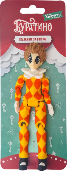 Изображение Фигурка подвижная Фанберри тойз арлекино Экспанд Ритейл ООО к/у, 1 шт