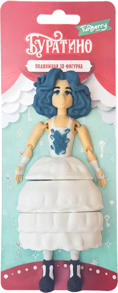 Изображение Фигурка подвижная Фанберри тойз мальвина Экспанд Ритейл ООО к/у, 1 шт
